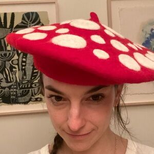 Wool Mushroom Berete